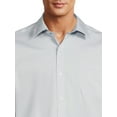 thumbnail image 4 of George Men's Classic Dress Shirt with Long Sleeves, Sizes S-3XL, 4 of 5