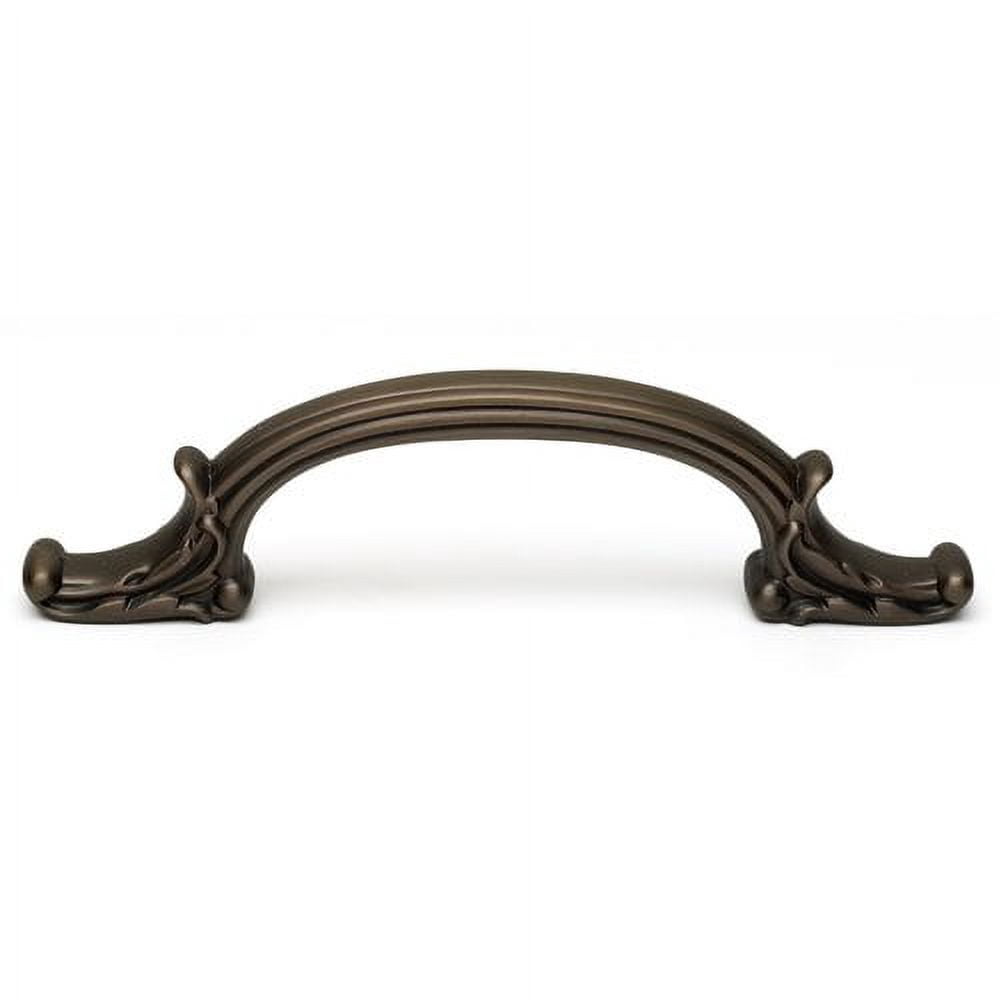 Traditional 4 3/4" Center Arch Pull, Antique English Matte