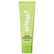 Bubble Skincare Plus One Tinted Sunscreen SPF 40, Everyday Care Sun Protection, All Skin Types, 1.7 fl oz / 50mL