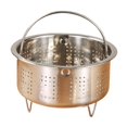 thumbnail image 1 of Cesta de vapor de acero inoxidable, colador para lavar arroz, inserto para vaporera, olla arrocera 138x8cm, 1 of 9