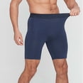 thumbnail image 4 of Guluxicc Men's Yoga Shorts Elastic Waist Gym Shorts Regular Fit Solid Color Summer Workout Shorts, 4 of 5