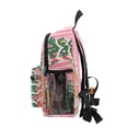thumbnail image 4 of FORMRS School Backpack with Front Zippered Pocket 12" Student Travel Daypack, Brown Gingerbread House, 4 of 6
