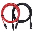 thumbnail image 1 of Seitruly Extensor de Cable de extensión a prueba de polvo para Panel Solar, 2 piezas, 10AWG/6mm², accesorio de alambre de cobre aislante de doble capa Electrónica miscelánea 3 metros, 1 of 6