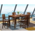 thumbnail image 3 of DUBU5H-MAH-LC 5 Pc pub Table set- gathering Table and 4 Kitchen bar stool., 3 of 3