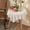 b, variant on KUNPENG Lace Tablecloth Rectangular Vintage Crochet Table Cover Elegant Floral Dining Lace Table Cloth Boho Rustic Wedding Staging Decor Round Lace Tablecloth Shabby Chic Overlay 55.1 x 70.9 Inch