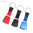 thumbnail image 4 of 1PC Mini Safety Seatbelt Plane Buckle Keychain Strap Key Chain For Flight Keyes Airplane Airline Small Aviation Gifts Seat Belt Silver, 4 of 6