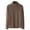 Coffee, variant on Cmfcve Big & Tall Soft Thermal Knit Tops for Men Mock Turtleneck Long Sleeve Shirts Fall Winter Casual Pullover Layering Tops