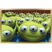 Disney Pixar Toy Story - Aliens Wall Poster, 14.725" x 22.375", Framed