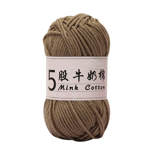 Fil Acrylique pour Couverture (50g-1, Brun2-92)
