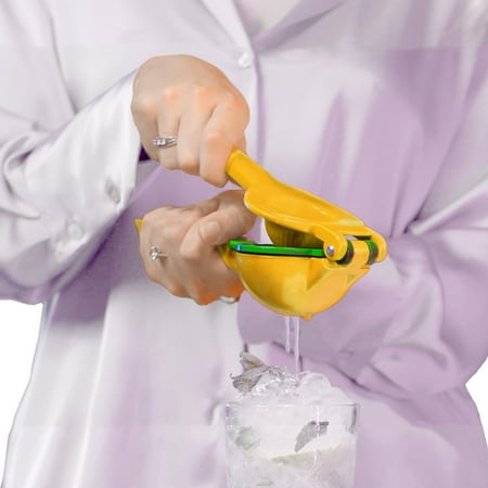 

Grace Perfect Designed 2 in 1 Lemon Lime Squeezer With Ergonomic Hand Press Lemon Juice Extractor Long Lasting Kitchen Tool