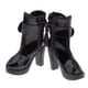 thumbnail image 1 of 6 Botas De Tacón material cuero Artificial Femenino Para Juguetes Calientes '' Kumik Negro Hugo Figura de acción Zapatos de arranque, 1 of 10