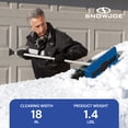 thumbnail image 5 of Open Box Snow Joe Windshield Ice Scraper, Car Window Winter Snow Removal Broom, Blue, SJBLZD, 5 of 14