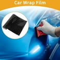 thumbnail image 2 of Película de Envoltura Protectora de Fibra de Carbono Brillante Única Bargains Negro 78.7ftx11.8ft Cubierta de Vinilo Interior Exterior 5.5mil PET 1 Pc Universal, 2 of 7