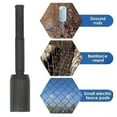 thumbnail image 4 of Heavy Duty Forged Steel T Post Driver and Hammer Drill Capability Save Time Fence Post Ground Rod for Making Fence Post Driving a Breeze, 4 of 7