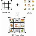 thumbnail image 6 of 12pack Sublimation SHORT PLUSH Pillow Cases Blanks, 16 x 16 Inch, 9 Panels Style SHORT PLUSH Throw Pillow Covers, Cushion Cover for Sublimation, Sofa Couch DIY Pillow Case (No Pillow Insert, 12pcs), 6 of 7