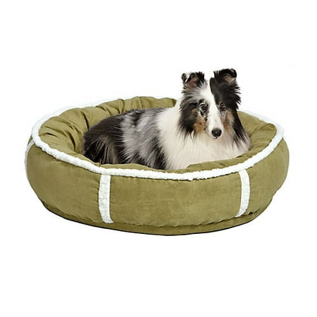 UPC 027773000419 product image for Quiet Time Deluxe Rondelle Pet Bed Green Large | upcitemdb.com