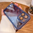 thumbnail image 1 of Estuches Simples Compatibles Con Huawei Nova 10 Pro 9 8 SE 5T Y9S Funda De Teléfono Con Lente De Cámara Cubierta Trasera Transparente Suave TPU Pareja De Negocios Carcasa Móvil, 1 of 4