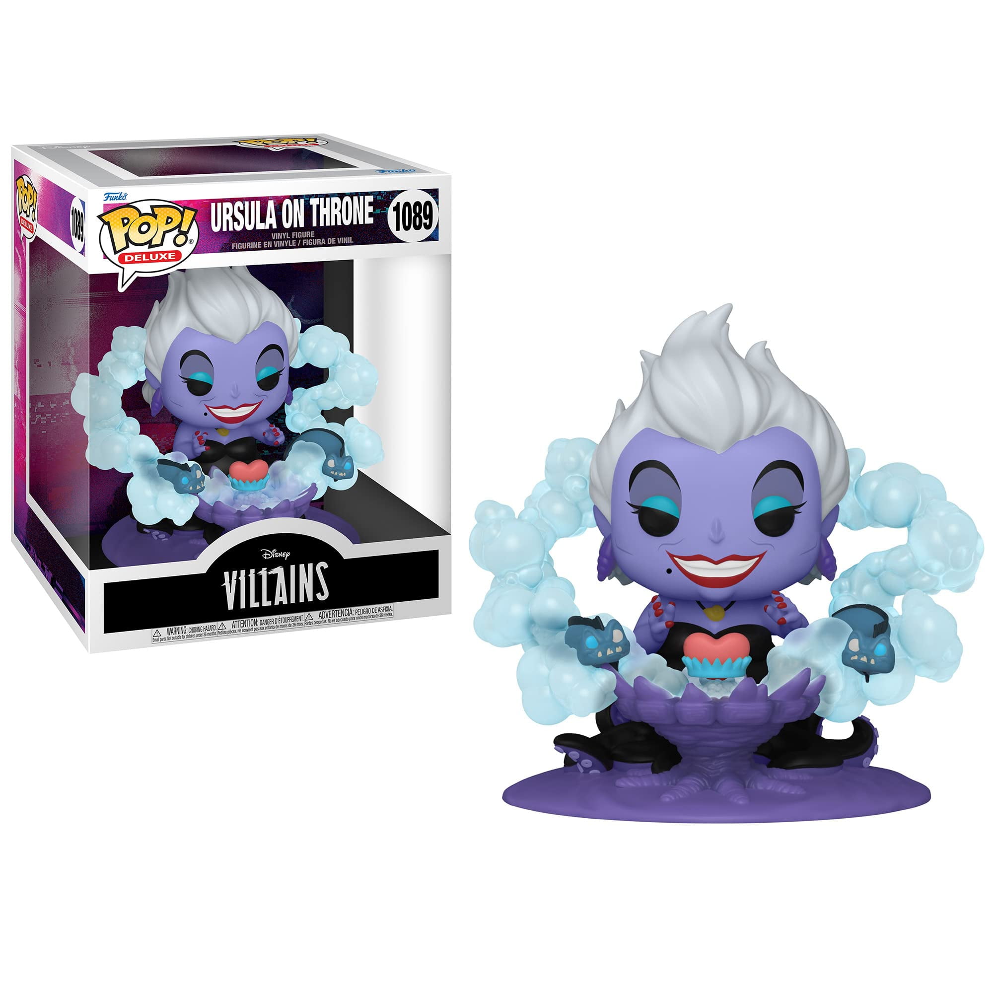 Funko POP! Disney: Villains Collectors Set - 4 Figure Set: Ursula