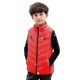 thumbnail image 2 of Camiseta de tirantes con cuello alto y estampado de moda, ropa inteligente con calefacción a temperatura constante para niños y niñas., 2 of 7