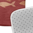 thumbnail image 2 of Simply Daisy Fish Line Pet Feeding Mat for Dogs and Cats, 2 of 3