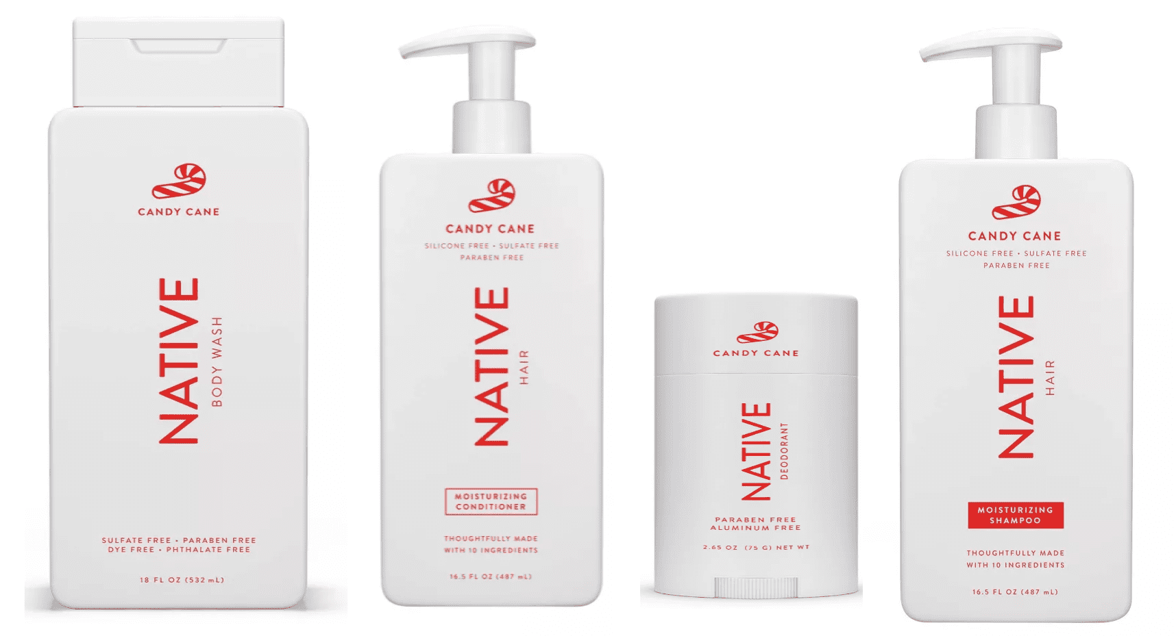 Native Candy Cane Scent Holiday Bundle Candy Cane Body Wash 18 Oz native-candy-cane-scent-holiday-bundle-candy-cane-body-wash-18-oz