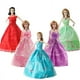thumbnail image 5 of Vestido de muñeca de 30 cm, vestido de novia, vestido de cola de princesa, vestido de noche, juguete de niña, media bolsa, vestido grande, 5 of 6