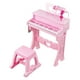 thumbnail image 1 of Juguete educativo de y taburete con micrófono para niños pequeños Rosado Hugo Teclas De Piano, 1 of 9
