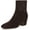 Hickory Brown, variant on Women's Saydie Ankle Boot Bordo Red Leather 11M