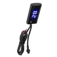 thumbnail image 4 of Motorcycle Digital Thermometer, 0-120 Degrees Celsius, High Definition LCD Screen, Blue Light, Waterproof, Universal Voltmeter for 12V Motorcycles, 4 of 7