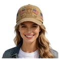 thumbnail image 2 of UngA 250 Year American Anniversary Hat Bald Eagle Embroidery Liberty Patriotic Baseball Cap Adjustable 1776-2026 250th Anniversary USA Hat for Men Women,One Size, 2 of 6
