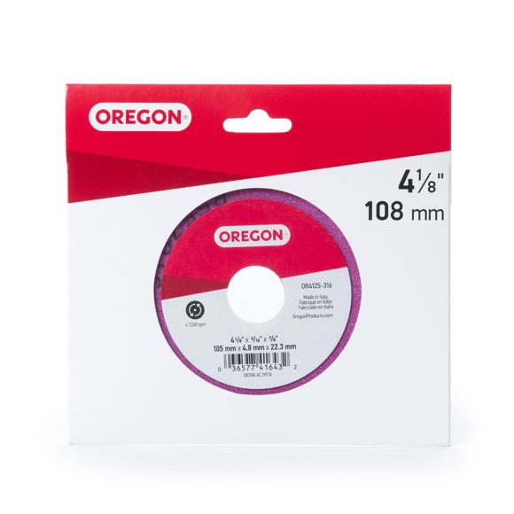 Muela afiladora de cadenas Oregon 3/16 pulgadas Grosor