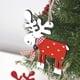 thumbnail image 5 of Adornos colgantes de reno para árbol de Navidad LzGUNGY rojo, 5 of 5