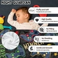 thumbnail image 3 of Video Game Blanket Gifts for Boys, Soft Gaming Controller Plush Flannel Throw Blanket for Kids Teens, Black Gamer Cozy Fuzzy Blanket for Girls Men Couch Bed Sofa Bedroom Decor, 50 x 60 Inch, 3 of 17