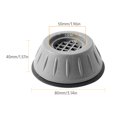 thumbnail image 2 of PCS  Vibration Pads for Washing Machine Rubber Foot Pad -proof Noise Reduction Washer Bottom Support  Slip Mats for Refrigerator Table Furniture, 2 of 7