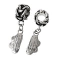 thumbnail image 2 of Sexy Sparkles Heart Love Mother Son Charm Dangle Beads Charms for Snake Chain Bracelets - Mother Son Love Charm Beads Bracelet- Zinc Metal Alloy, 2 of 3