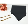 thumbnail image 5 of REGALWOVEN Placemats Set of 6 Woven Placemats for Dining Table Decor Indoor Outdoor Washable Kitchen Table Mat Wipe Clean Black 17*12in, 5 of 6