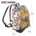 thumbnail image 2 of Easygdp Skeleton Cowboy And Guitar Mochila de Cuero para Mujeres, Bolso de Hombro, Bolsos de Mano de Moda para Trabajo y Viajes, 2 of 4