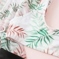 thumbnail image 6 of 3 Piece Girl's Swimsuit Tropical Print Bikini Bathing Suit with Kimono, 6 of 6