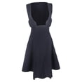 thumbnail image 1 of Pre-Owned Comme Des Garçons Pinafore Dress in Navy Blue Polyester, 1 of 2