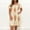Beige, variant on Ayolanni Beige Evening Dresses for Women Boho Short Sleeve Midi Dresses Dresses for Young Adult Girls L
