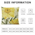 thumbnail image 5 of PHYHOO Yellow Throw Pillow Covers, Cushion Case for Sofa Couch, 5 of 5