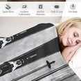 thumbnail image 3 of Orinice Ski Poles Warm Lightweight Blanket Soft Fleece Blankets Throw Blanket Living Rooms Sofa Decor Cow Gifts Blanket All Seasons Lightweight Soft Plush Blankets 60x80in, 3 of 6