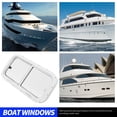 thumbnail image 4 of Marine Window, Rounded Slide Aluminum Alloy Frame, Tempered Glass, Bidirectional Moving, Waterproof, Ventilation, Light Transmission, for Ships Yachts, 4 of 7