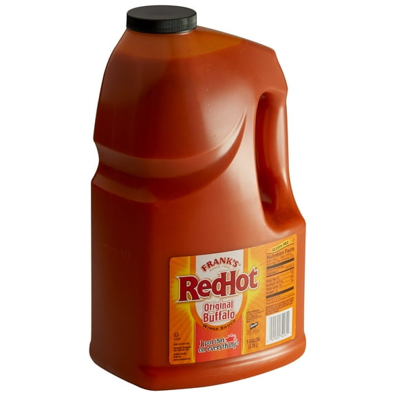 Frank's RedHot Sauce Piquante Originale de 1 Gallon d'Aile de Buffle