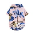 thumbnail image 5 of 4-Pack Hawaiian Dog Shirt - Summer Sweatshirts pet Shirt - Cool, Breathable Dog Pet Vest DOPI, 5 of 5