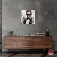 thumbnail image 3 of Man Of Style Manly Inspirational Cowboy Canvas Wall Art by Notoriart, Gallery Wrapped, 20"x20", 3 of 7
