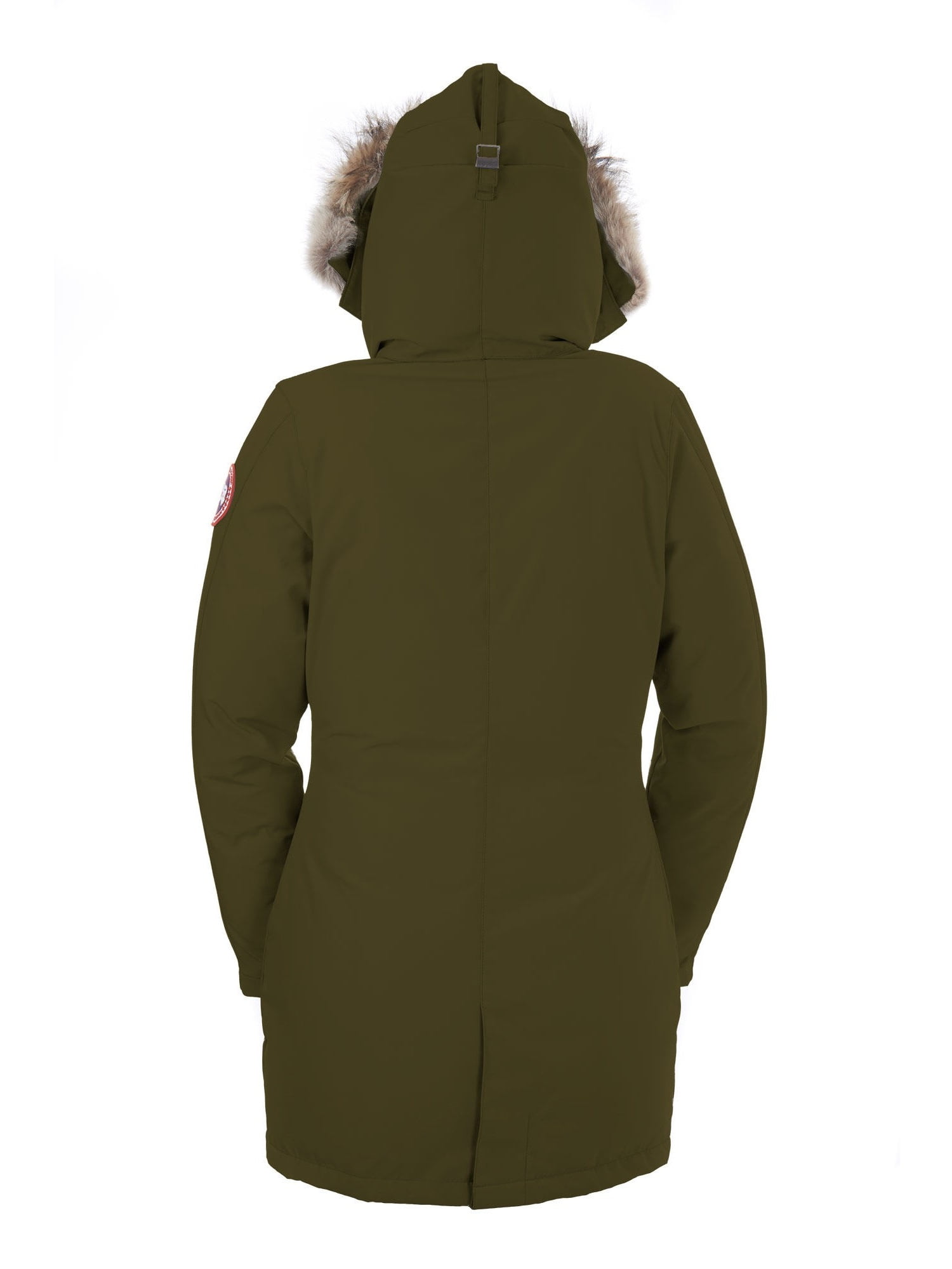 Womens Jacket Canada Goose Victoria Parka Green Fur Canada Goose