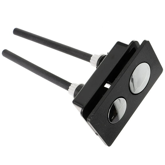 HEMOTON  Rectangular Toilet Button Cistern Replacement Push Flush Kit