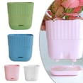 thumbnail image 5 of 5PCS Square Plant Pots with Drainage Holes - Stylish for Indoor Plants, 5 of 5