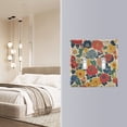 thumbnail image 4 of Yayeee Toggle Light Switch Wall Plate 2-Gang 4.56"x4.48" Decorative Outlet Cover, Vibrant Flowers Pattern, 4 of 7